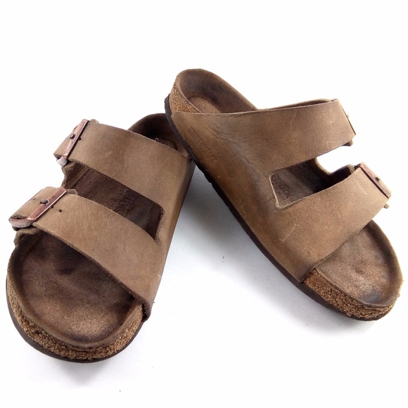 Birkenstock Shoes - Birkenstock 250 Brown Arizona Betula Sandals Sz 39